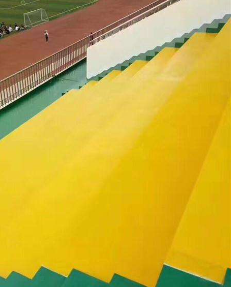 盖州球场台阶翻新修补改造